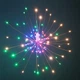 Світлодіодна гірлянда феєрверк (5 великих куль) 400 led прозорий провід (Різнокольоровий) довжина 2,40м - зображення 2