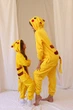 Кигуруми для девочки пижама детская и подростковая Kigurumi Пикачу Покемон Желтый 145-155 см. (2010) - изображение 4
