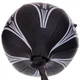 Груша боксерская на растяжках пневмогруша Zelart 2892 Black-White - изображение 4
