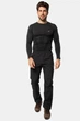 Спортивні штани сірі Softshell Avecs AV-50211B баталов 5XL - зображення 3