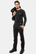 Брюки спортивные черные Softshell Avecs AV-50198 M - изображение 6