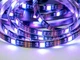 Світлодіодна LED стрічка Xmas 5050 RGB з контролером управління і пультом, реагує на звуки, 5V вольт - зображення 5