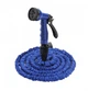 Шланг садовый для полива Magic Hose (Xhose) 60 метров, растягивающийся, с насадкой распылителем Синий - изображение 2
