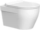 Унитаз подвесной DEVIT Laguna Clean Pro безободковый с сиденьем Soft Close Quick-Fix дюропласт 3020110 - изображение 1