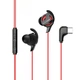 Вакуумные наушники Baseus Type-C с двойным микрофоном red - изображение 2