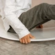 Рокерборд SwaeyBoard с защитой для пальцев kids 93x28x2 см Белый - изображение 3