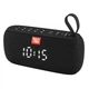 Bluetooth-колонка TG177, speakerphone, радио, PowerBank, часы, black - изображение 2