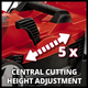 Газонокосарка Einhell GE-CM 18/33 Li — Solo (3413266) (Без АКБ та ЗП) - изображение 8