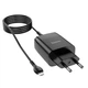 Зарядне мережеве HOCO C86A Illustrious (2USB 2.4A) Micro USB Чорний - изображение 3