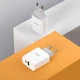Зарядне мережеве HOCO C80A Rapido PD+QC3.0 20W (1USB 3.1A) Білий - изображение 5