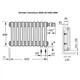 Радиатор Zehnder Charleston модель 3060 20 секций Белый (3060-20-9016-V002-SMB) - изображение 6