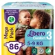 Подгузник Libero Comfort 3 5-9 кг 86 шт (7322541083117) - изображение 1