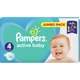 Подгузник Pampers Active Baby Maxi Размер 4 (9-14 кг), 70 шт. (8001090948250) - изображение 3