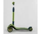 Самокат трехколесный Best Scooter C04909, усиленный, складной, со светящимися колесами, Зеленый - изображение 4