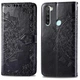 Кожаный чехол-книжка Epik Art Case с визитницей для Xiaomi Redmi Note 8T Черный - изображение 5
