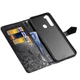 Кожаный чехол-книжка Epik Art Case с визитницей для Xiaomi Redmi Note 8T Черный - изображение 2