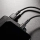 Кабель зарядки BOROFONE BX31 (2.4A) (1M) для Apple Lightning to USB для iOS пристроїв iPhone/iPad/iPod Чорний - изображение 2