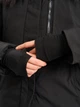 Пуховик зимний женский Milhan 2578 2XL Черный (mh2000000045832) - изображение 5