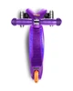 Трехколесный самокат Mini Micro Classic Purple LED (MM0289) фиолетовый со светящимися колесами - изображение 2