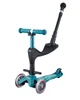 Самокат 2 в 1 с сидением и родительской ручкой Mini Micro 3 in 1 Deluxe Plus Ice Blue бирюзовый - изображение 1