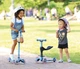 Самокат 2 в 1 с сидением и родительской ручкой Mini Micro 3 in 1 Deluxe Plus Ice Blue бирюзовый - изображение 6