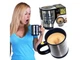 Кружка мешалка Self Stirring mug Чашка автоматическая Черная - изображение 3