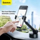 Uchwyt samochodowy Baseus Gravity Simplism z przyssawką Black (SUYL-JY01) (955555910380474) - Outlet - obraz 7