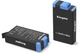 2-Pack SPCC1B комплект з 2 акумуляторів KingMa для GoPro SPCC1B (2 x 1400 mAh) - зображення 2