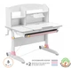 Дитячий стіл ErgoKids Gerda W Multicolor Білий (Evo-60 W/MC) - зображення 3