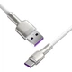 Кабель Baseus Cafule Metal Data Type-C 66W 1 м CAKF000102 - изображение 2