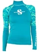 Реглан Scubapro Rash Guard Women бирюзовый Бирюзовый XS - зображення 1