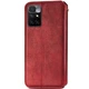 Чехол книжка GETMAN Cubic (PU) для Xiaomi Redmi 10 Красный - изображение 2