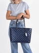 Жіноча сумка Guess Cessily Tote HWKM7679230-MID Темно-синя (8000702444183) - зображення 2