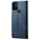 Чохол-книжка з кишеньками UniCase Jeans Wallet для Motorola Moto G10 / Moto G20 / Moto G30 - Blue - зображення 3