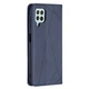 Чохол-книжка з кишеньками UniCase Geometric Pattern для Samsung Galaxy A22 (A225) / M22 (M225) - Blue - зображення 4