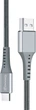 Кабель Grand-X USB Type-C FC-12G 3A 1.2 м Grey (FC-12G) - изображение 1