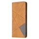 Чохол UniCase Geometric Pattern для Samsung Galaxy A22 (A225) / M22 (M225) - Brown - зображення 3