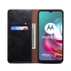 Чехол-книжка с кармашками UniCase Leather Wallet для Motorola Moto G10 / Moto G20 / Moto G30 - Black - изображение 5
