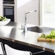 Змішувач для кухні Grohe Eurocube, хром (31255000) - изображение 3