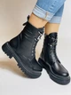 Зимние женские ботинки Evromoda 37 Чёрные 2727 - изображение 4