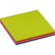 Бумага для заметок Buromax with adhesive layer 76х76мм, 100sheets, NEON colors mix (BM.2312-97) - изображение 1