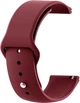 Ремешок BeCover для Xiaomi Amazfit Bip (20mm) Lite/Bip S Lite/Bip 3/Bip 3 Pro/GTR 42mm/GTS/TicWatch S2/TicWatch E/GTS 3/GTS 2 mini Dark-Red (BC_706189) - изображение 1