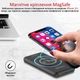 УМБ Promate PowerMag-10 10000 mAh MagSafe USB-C PD и USB-А QC3 Black (powermag-10.black) - зображення 4