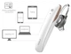 Бездротова гарнітура GOLF GF-B5 Bluetooth Headset White - зображення 1