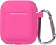 Кейс TOTO Plain Cover With Stripe Style Case AirPods Rose Red - изображение 4