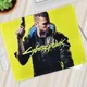Игровая поверхность с изображением Cyberpunk коврик для мышки с изображением Cyberpunk 320-1 (24.5*32*0.3) - изображение 2