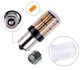 Светодиодная лампа с цоколем 1156 BA15s P21W 144 SMD 3014 12V Жёлтый Avtoexpect (11553) - изображение 6