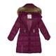 Зимнове пальто HUPPA YACARANDA Bordeaux 110см бордовий (12030030-80034) - изображение 4