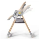 Стульчик для кормления 2в1 Kinderkraft LASTREE Wood Beige - изображение 8