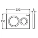 Панель змиву Viega Prevista Visign for Style 20 колір матовий хром (773786) - зображення 4